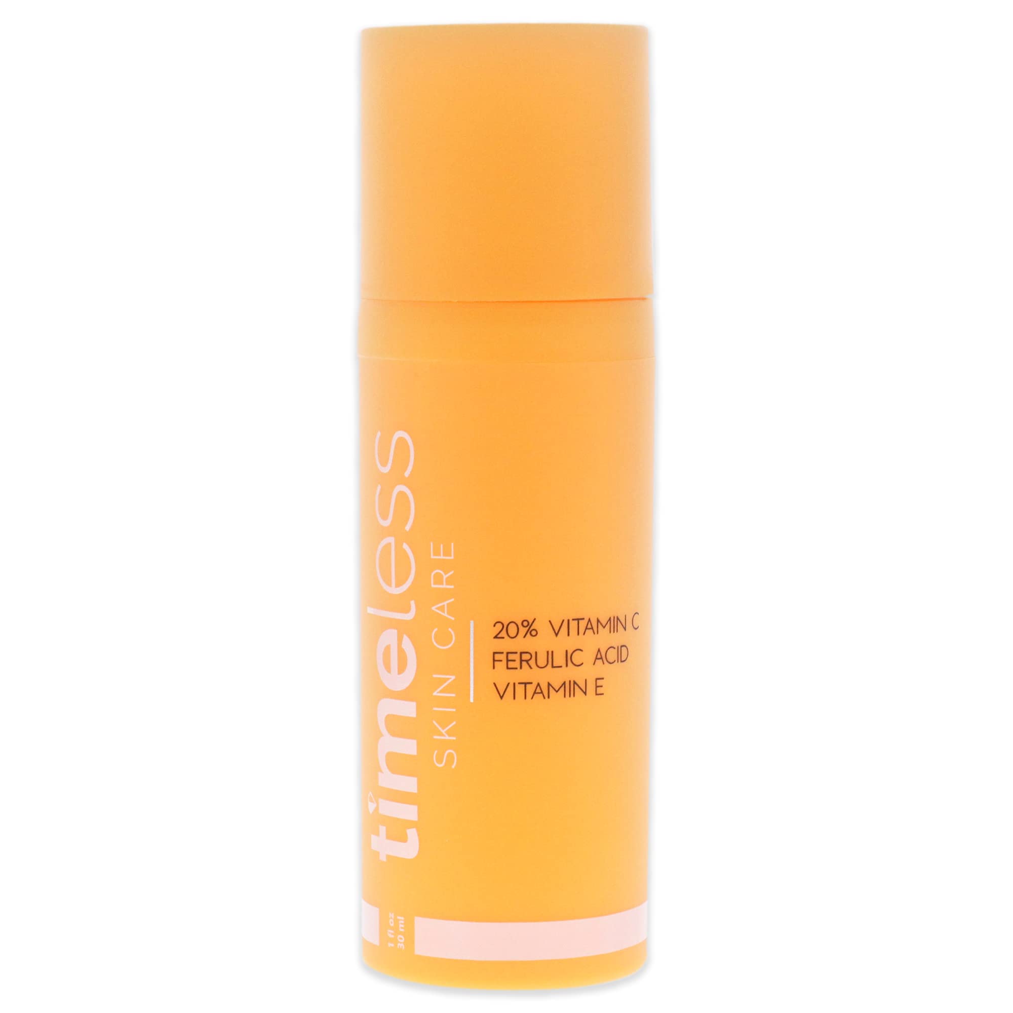 Timeless Skin Care Vitamin C Serum with Vitamin E & Ferulic Acid - Brightening Serum - for Oily & Dry Skin - Fragrance-Free - 1.7 oz
